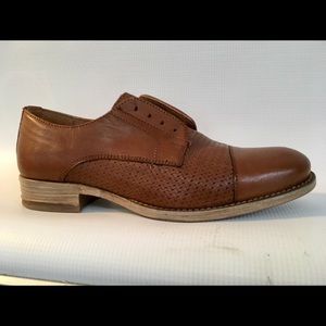 Italian leather oxfords shoes size 6 or 36.
